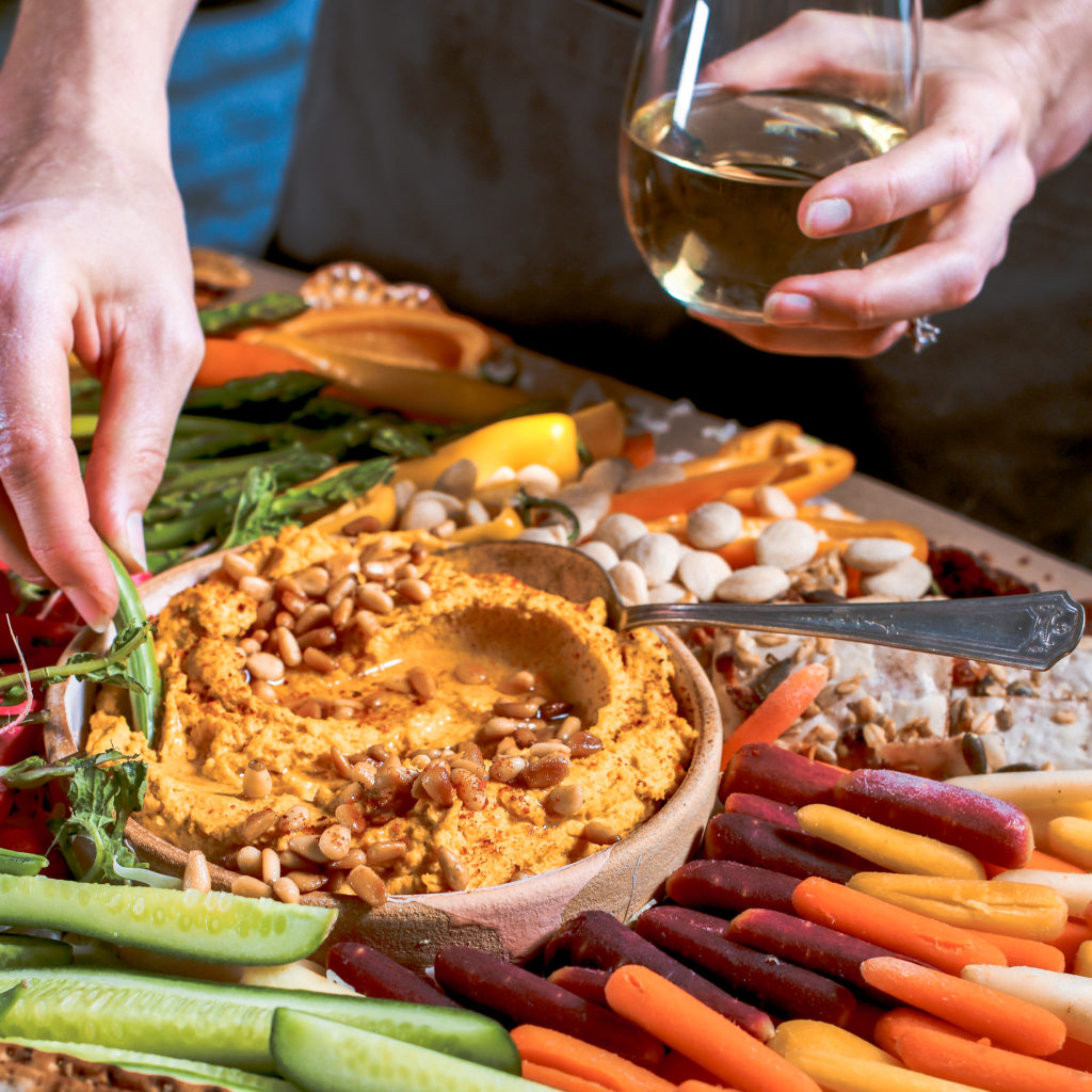 carrot hummus